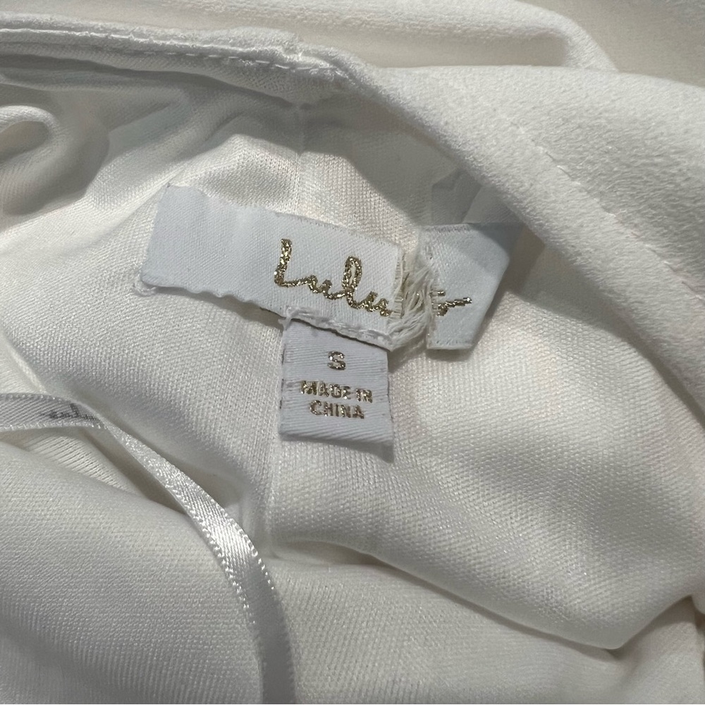 Lulu's Elegant White Wedding Dress - Picture 10 of 10